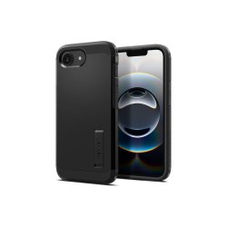Spigen Tough Armor-cover med MagSafe til iPhone 16e / 17e med stander Black