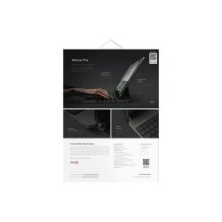 Uniq Venno Pro Magnetic Smart cover med tastatur til iPad Pro 11" (2024/2025) Black