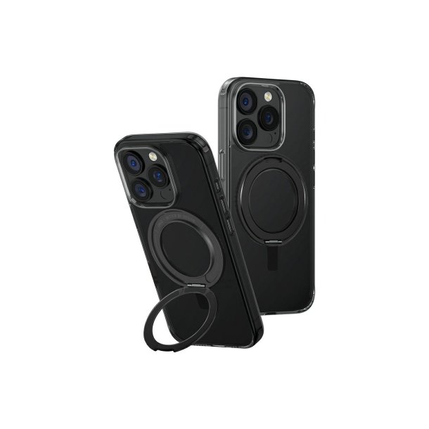 Uniq Swivix 360 Rotating Kickstand cover til iPhone 16 Pro Black
