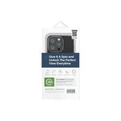 Uniq Swivix 360 Rotating Kickstand cover til iPhone 16 Pro Black