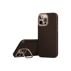 Uniq Keva Max Magclick-cover med opladning og kamerastand til iPhone 16 Pro Max Brown