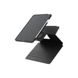 Uniq Rovus Snapmount magnetisk 360� roterbart og aftageligt cover til iPad 11" 2025 / iPad 10.9" 2022 (10. Gen.) Black