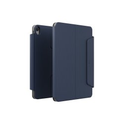 Uniq Rovus Snapmount magnetisk 360� roterbart og aftageligt cover til iPad Air 11" 2024 / 2025 / iPad Air 10.9" 2020 / 2022 Navy Blue