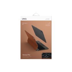 Uniq Venno Pro Magnetic Smart tastaturcover til iPad 11" 2025 / iPad Air 11" 2024 / 2025 / iPad Pro 11" 2018 / 2020 / 2021 / 2022 / 2024 Brown