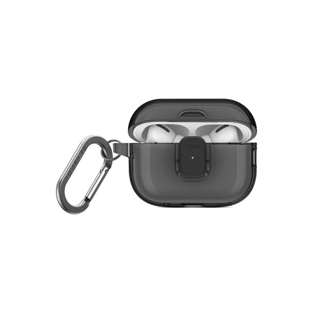 Uniq Glase Pro cover til AirPods Pro 2 Black