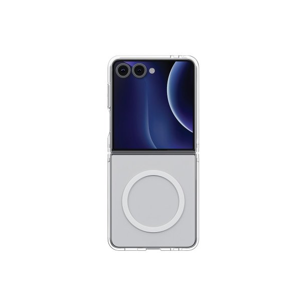 Uniq LifePro Xtreme Magclick-cover med opladning til Samsung Galaxy Z Flip 7 Transparent
