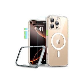 ESR Classic Pro Set Halolock MagSafe-cover til iPhone 16 Pro Max Transparent