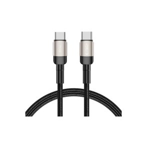 Tech-Protect UltraBoost Evo USB-C til USB-C-kabel 100W 5A 1 m Titanium