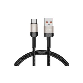Tech-Protect UltraBoost Evo USB-A til USB-C-kabel 100W 5A 1 m Titanium