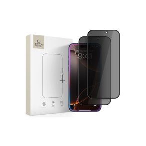 Tech-Protect Glass SPY+ sk�rmbeskyttelsesglas med privacy-filter 2-pak til iPhone 16 Pro Max / 17 Pro Max