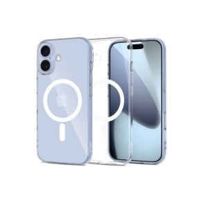 Tech-Protect FlexAir MagSafe-cover til iPhone 17 Transparent