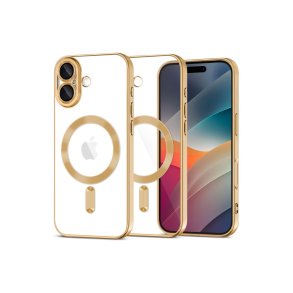 Tech-Protect MagFlex MagSafe-cover til iPhone 17 Transparent guld