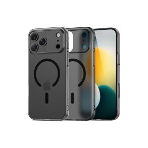 Tech-Protect MagSlim MagSafe-cover til iPhone 17 Pro Max Mat sort