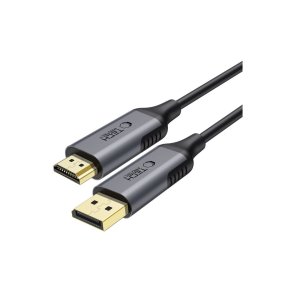 Tech-Protect UltraBoost DisplayPort til HDMI 2.0-kabel 4K 60Hz 2 m Sort