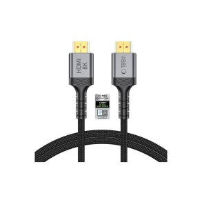 Tech-Protect UltraBoost HDMI 2.1-kabel 4K 120Hz / 8K 60Hz 1 m Sort