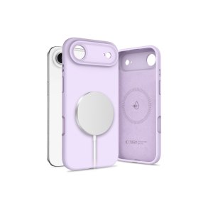 Tech-Protect MagSafe-silikonecover til iPhone 17 Air Lilla