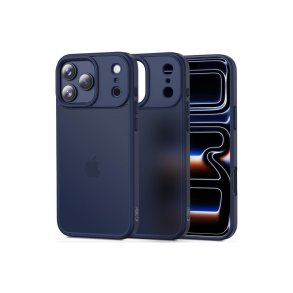 Tech-Protect MagMat-cover til iPhone 17 Pro Mat m�rkebl�