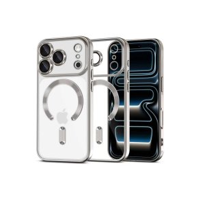 Tech-Protect MagFlex MagSafe-cover til iPhone 17 Pro Max Transparent s�lv