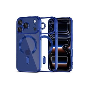 Tech-Protect MagFlex MagSafe-cover til iPhone 17 Pro Max Transparent m�rkebl�