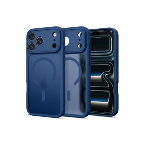 Tech-Protect BasicMag MagSafe-cover til iPhone 17 Pro / 18 Pro Mat m�rkebl�