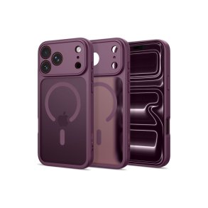 Tech-Protect BasicMag MagSafe-cover til iPhone 17 Pro / 18 Pro Mat bordeaux