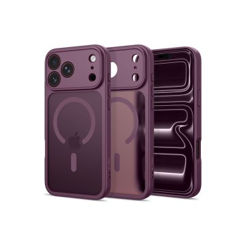 Tech-Protect BasicMag MagSafe-cover til iPhone 17 Pro / 18 Pro Mat bordeaux