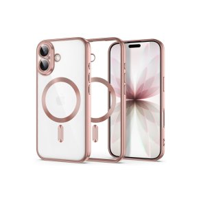 Tech-Protect MagFlex-cover til iPhone 17 Transparent pink