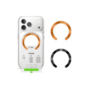 Tech-Protect MMP-210 MagSafe-magnetringe 2-pak Orange / Sort