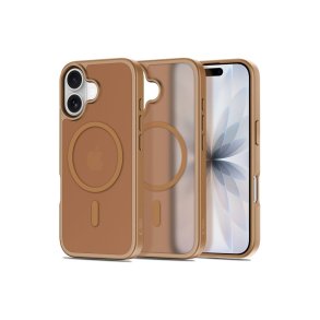 Tech-Protect BasicMag MagSafe-cover til iPhone 17 Brun