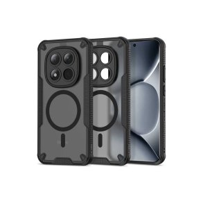 Tech-Protect Rugged Shield robust MagSafe-cover til Xiaomi Poco M8 Pro / Xiaomi Redmi Note 15 Pro+ 5G Sort