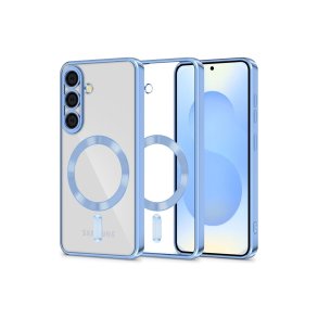 Tech-Protect MagFlex MagSafe-cover til Samsung Galaxy S25 Transparent bl�