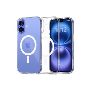 Tech-Protect FlexAir MagSafe-cover til iPhone 16 Transparent