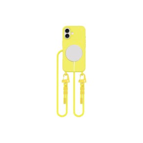 Tech-Protect MagNecklace MagSafe-cover med halsrem til iPhone 16 Gul