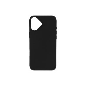 Hurtel MagSafe-cover med hvedefibre til iPhone 16 Plus Sort