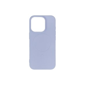 Hurtel Liquid Silicone MagSafe-cover til iPhone 16 Pro Max Lavendel