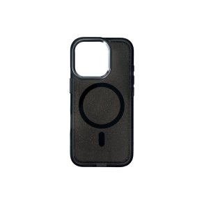 Hurtel MagSafe-cover med glimmer til iPhone 16 Pro Sort