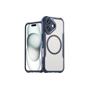 Hurtel Leading Series MagSafe-silikonecover til iPhone 16 Bl�