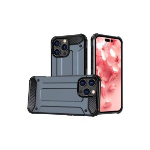 Hurtel Hybrid Armor robust hybridcover til iPhone 16 Pro Bl�