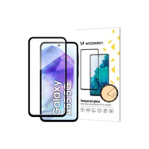 Wozinsky ekstra st�rkt fuldkl�bende sk�rmbeskyttelsesglas til hele sk�rmen p� Samsung Galaxy S25