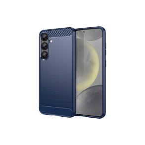 Hurtel cover med carbon-look til Samsung Galaxy S25+ Bl�