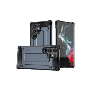 Hurtel Hybrid Armor robust hybridcover til Samsung Galaxy S25 Ultra Bl�
