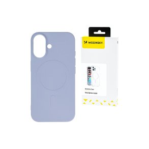 Wozinsky Liquid Silicone MagSafe-cover til Samsung Galaxy S25 Ultra Lilla