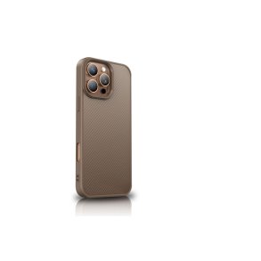 Wozinsky MagSafe-cover med carbon-look til Samsung Galaxy S25+ Brun
