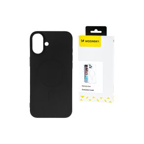 Wozinsky Liquid Silicone MagSafe-cover til Samsung Galaxy S25 Sort