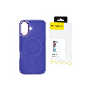 Wozinsky Fashion MagSafe-cover til Samsung Galaxy S25 Lilla
