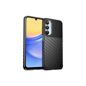 Hurtel Thunder robust silikonecover til Samsung Galaxy A26 Sort