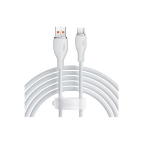 Baseus Pudding 100W USB-A til USB-C-kabel 1,2 m Hvid
