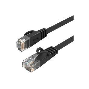 Orico PUG-C6B CAT6 fladt RJ45-netv�rkskabel 1 Gbit/s 8 m Sort