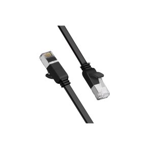 Ugreen 50185 CAT6 fladt RJ45-netv�rkskabel 1 Gbit/s 2 m Sort