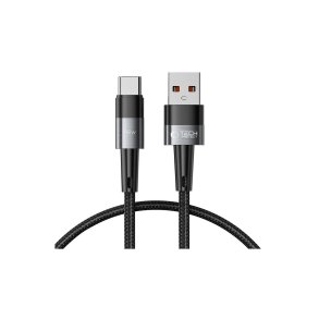 Tech-Protect UltraBoost USB-A til USB-C-kabel 66W 6A 0,25 m Gr�